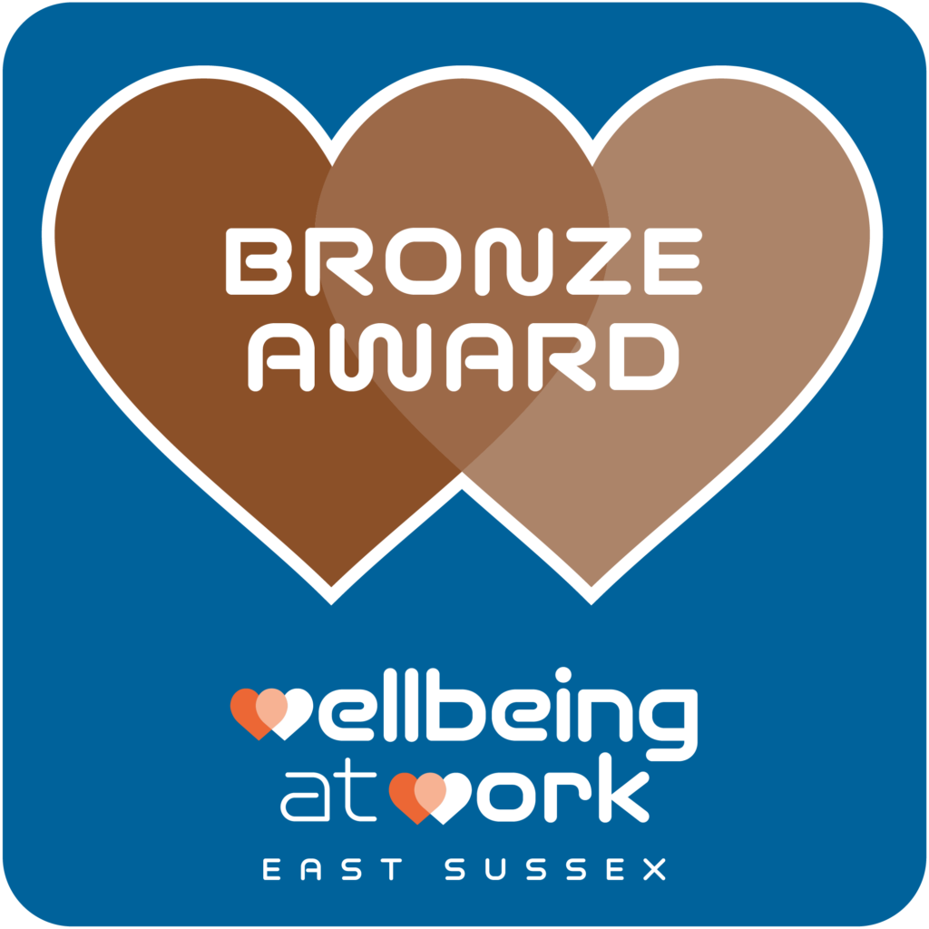 Wellbeing at work bronze award