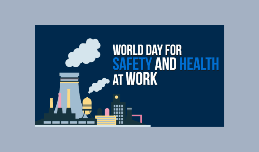 World Day for Safety and Health at Work campaign logo