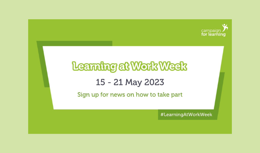 Learning at Work Week campaign logo