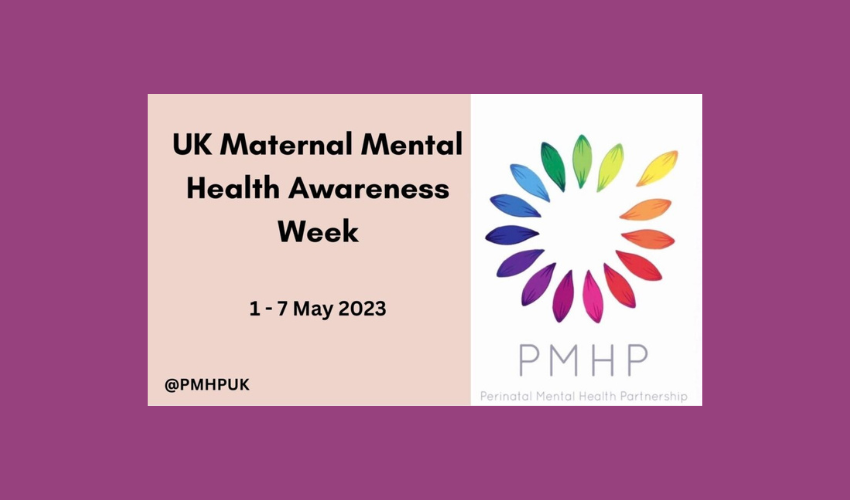 Maternal Mental Health Awareness campaign logo