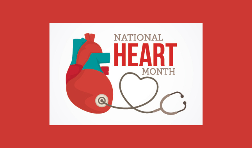 National Heart Month campaign logo