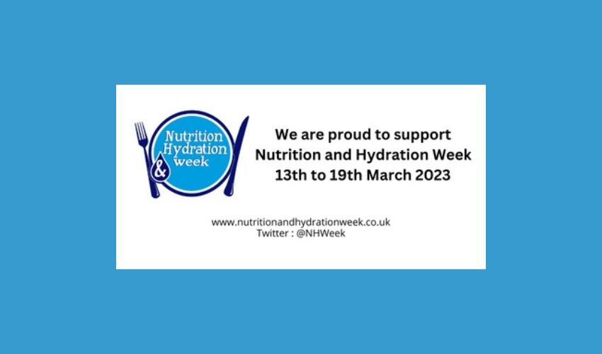 Nutrition and Hydration Week campaign logo