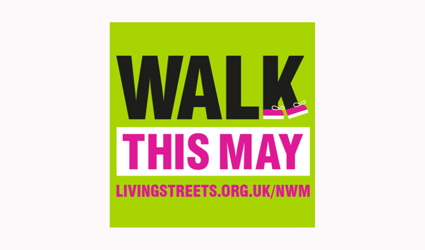 Walk this May campaign logo
