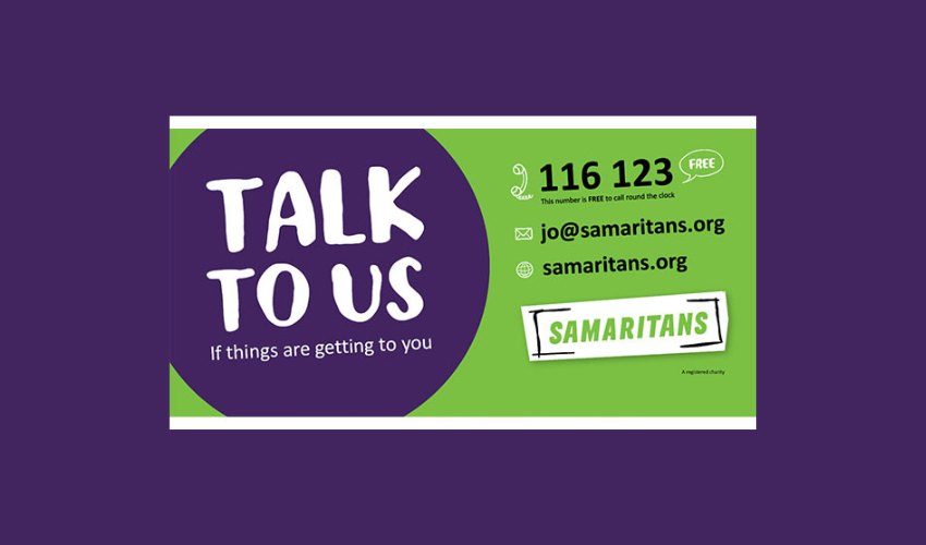 Talk to Us Samaritans's campaign logo